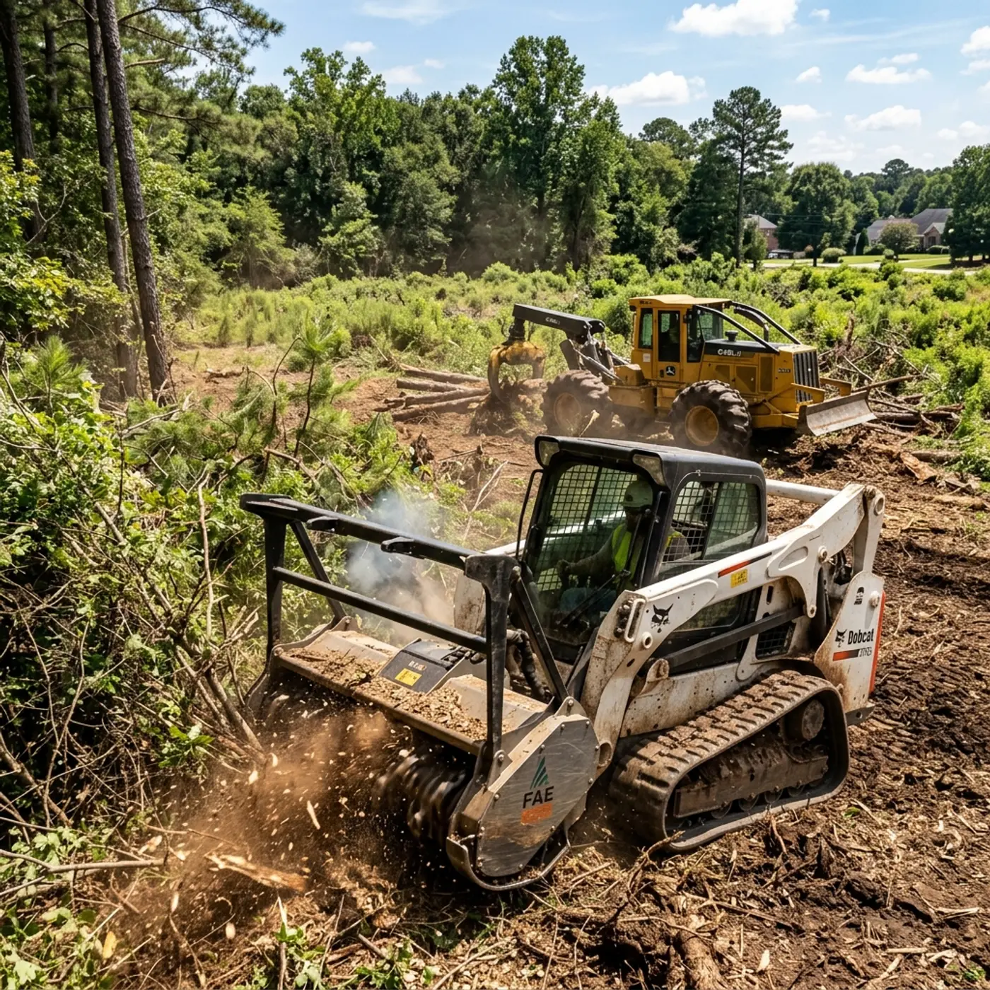 Land vs Brush Clearing