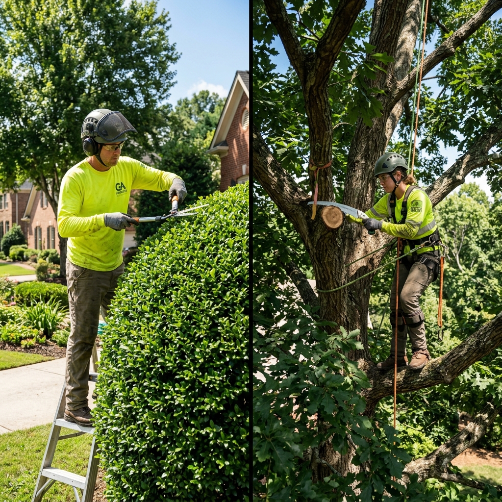 Trimming vs Pruning